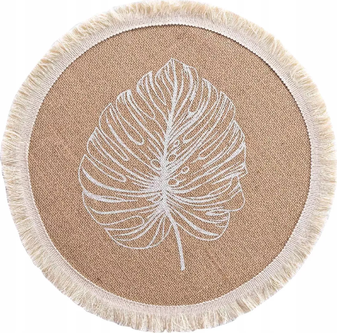 Douceur d`Interieur Jute placemat MOGADOR Ø